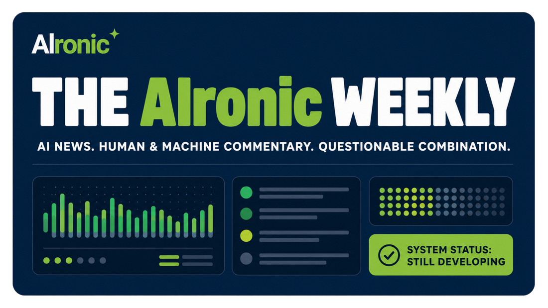 The AIronic Weekly: August 10-16, 2026