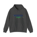 Hoodie featuring “Prompt Engineer by Accident” AI humor design by AIronic, gallery view 7