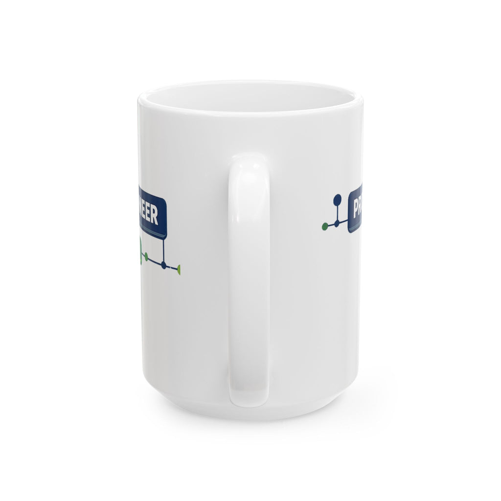 Mug featuring "AI Prompt Engineer" AI humor design by AIronic, gallery view 6