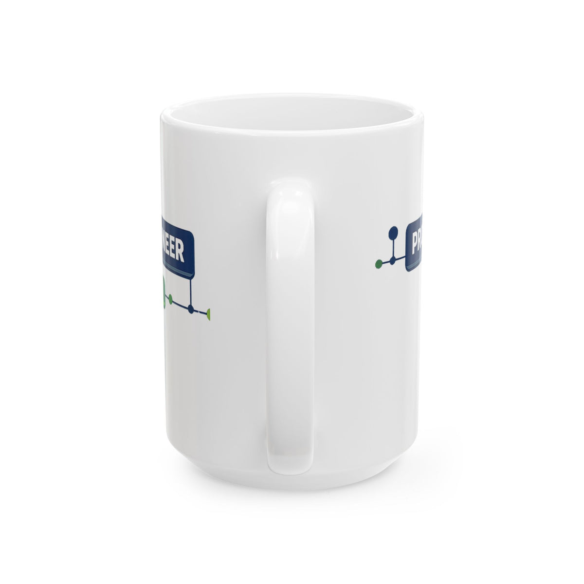 Mug featuring "AI Prompt Engineer" AI humor design by AIronic, gallery view 6