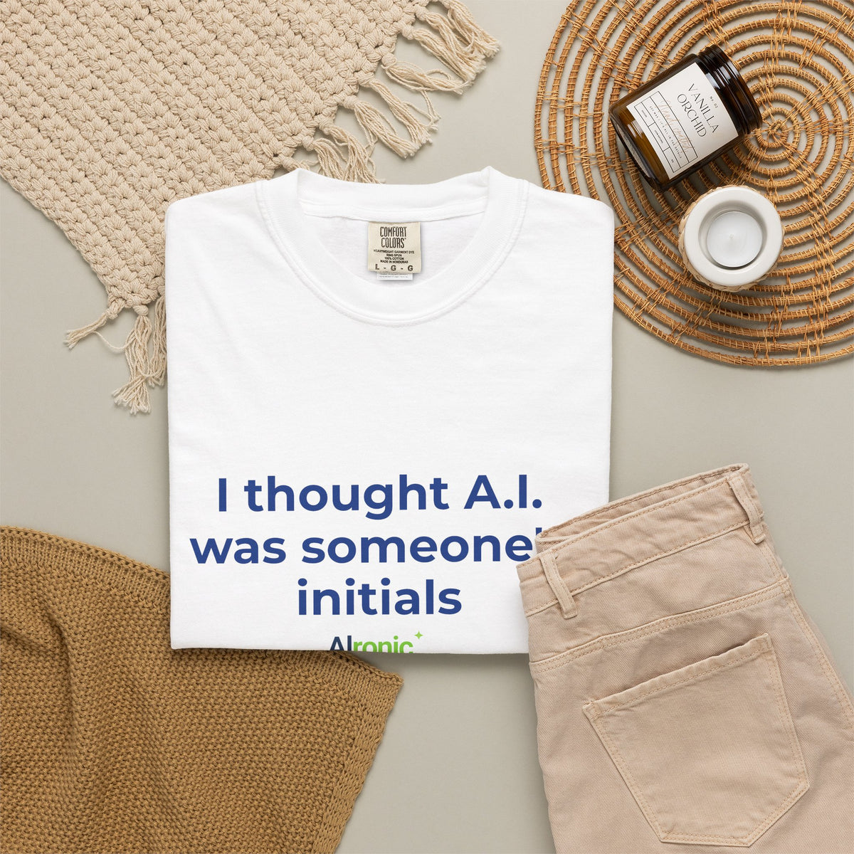 I Thought A.I. Was Someone's Initials Tee