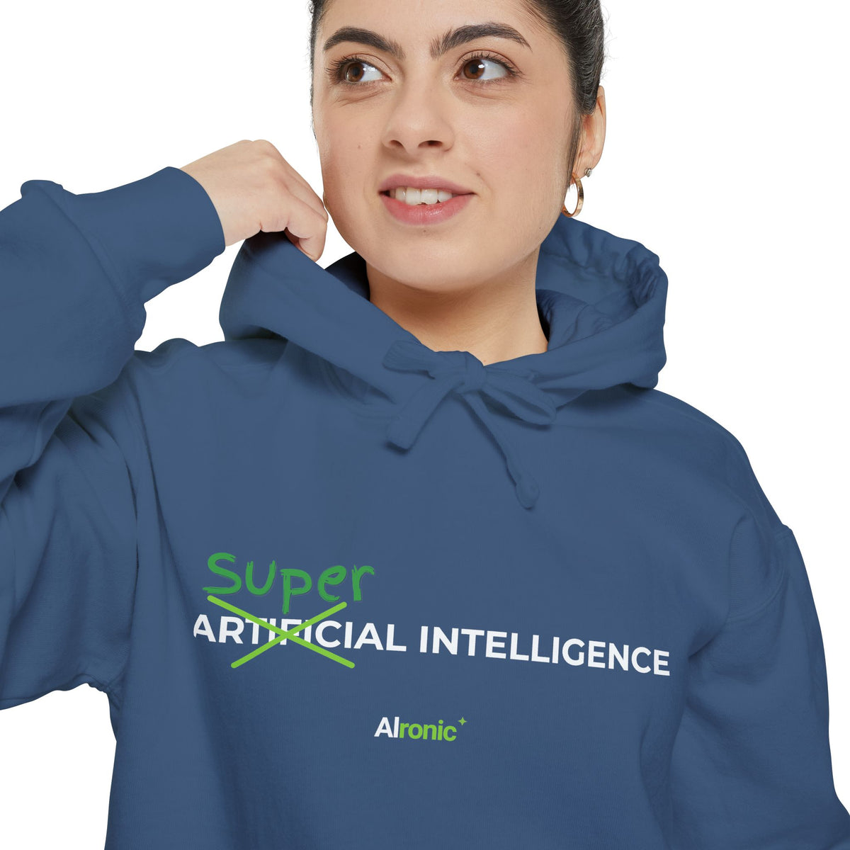 Artificial Intelligence...No Super Intelligence AI Hoodie