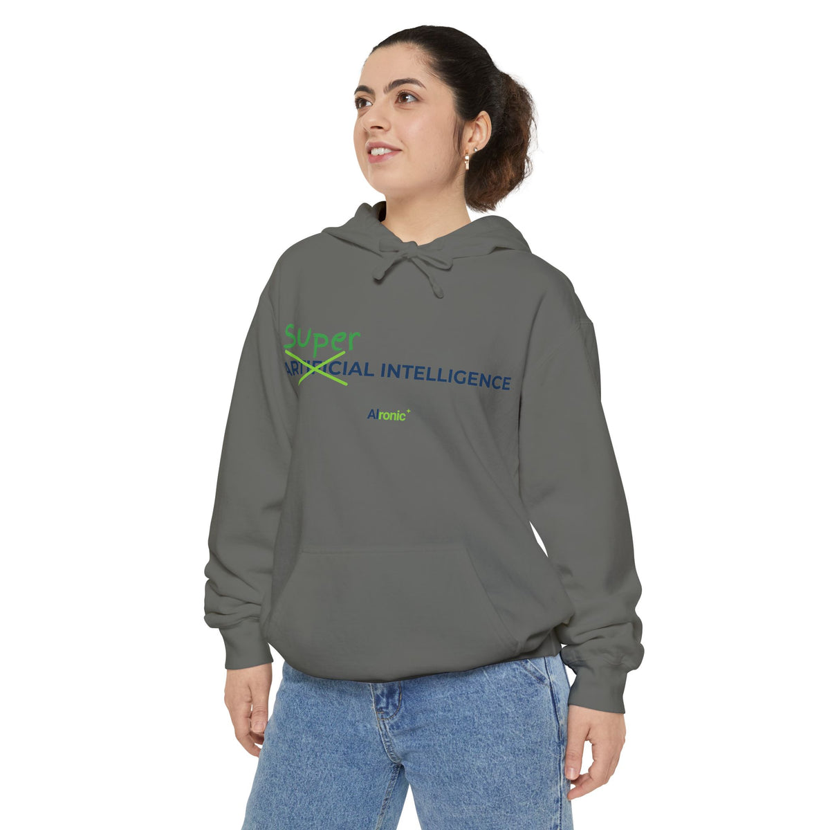 Artificial Intelligence...No Super Intelligence AI Hoodie