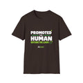 AIronic T-shirt featuring “Promoted to Human Outside the Loop” AI humor design, gallery view 4