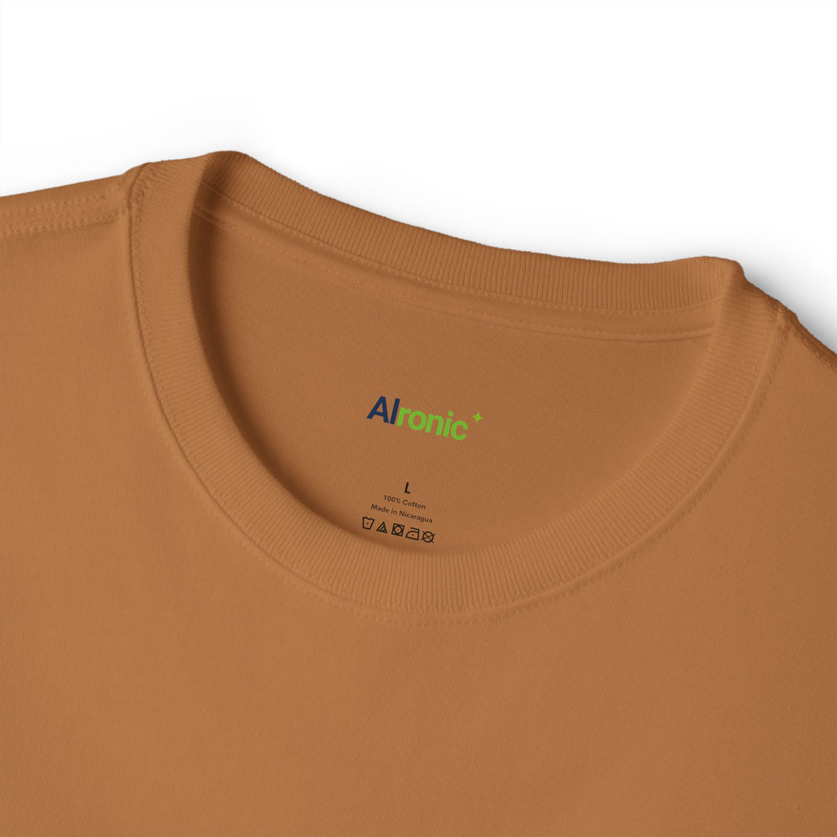 T-Shirt featuring "Hallucinating Facts" AI humor design by AIronic, gallery view 22