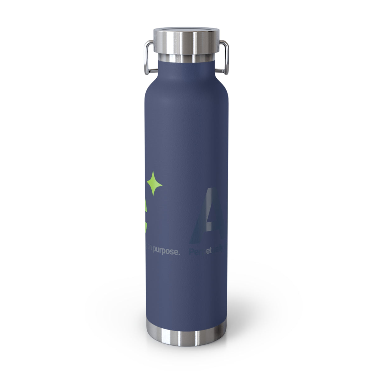 Water Bottle featuring "AIronic Logo" AI humor design by AIronic, gallery view 24