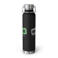 AIronic Water Bottle featuring "Data + AI BFFs Forever" AI humor design, gallery view 4