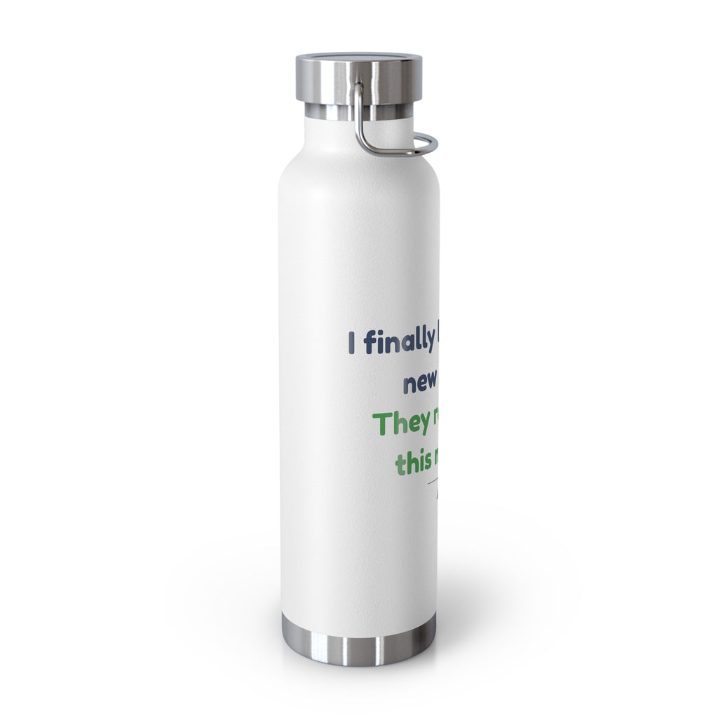 Water Bottle featuring “They Replaced the AI Tool” AI humor design by AIronic, gallery view 9