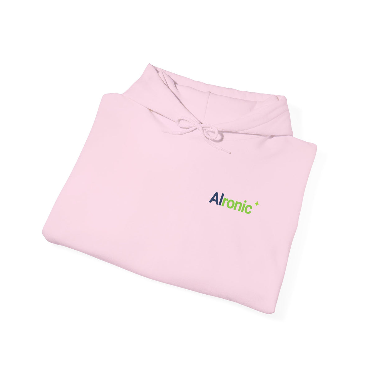Hoodie featuring "I Challenge AI to Do My Job" by AIronic, product view 34