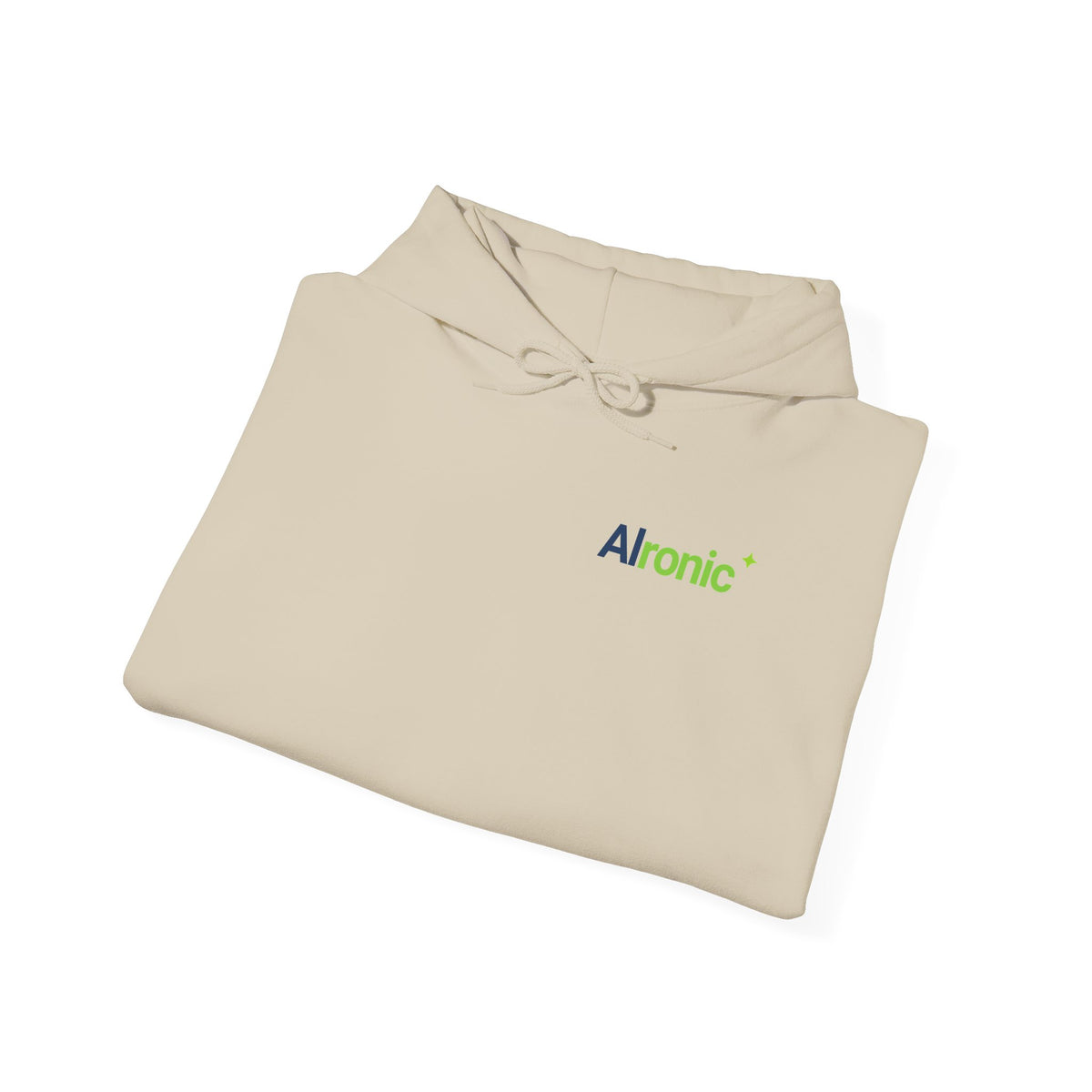 Hoodie featuring "Google Prompt Privacy" AI humor design by AIronic, gallery view 20