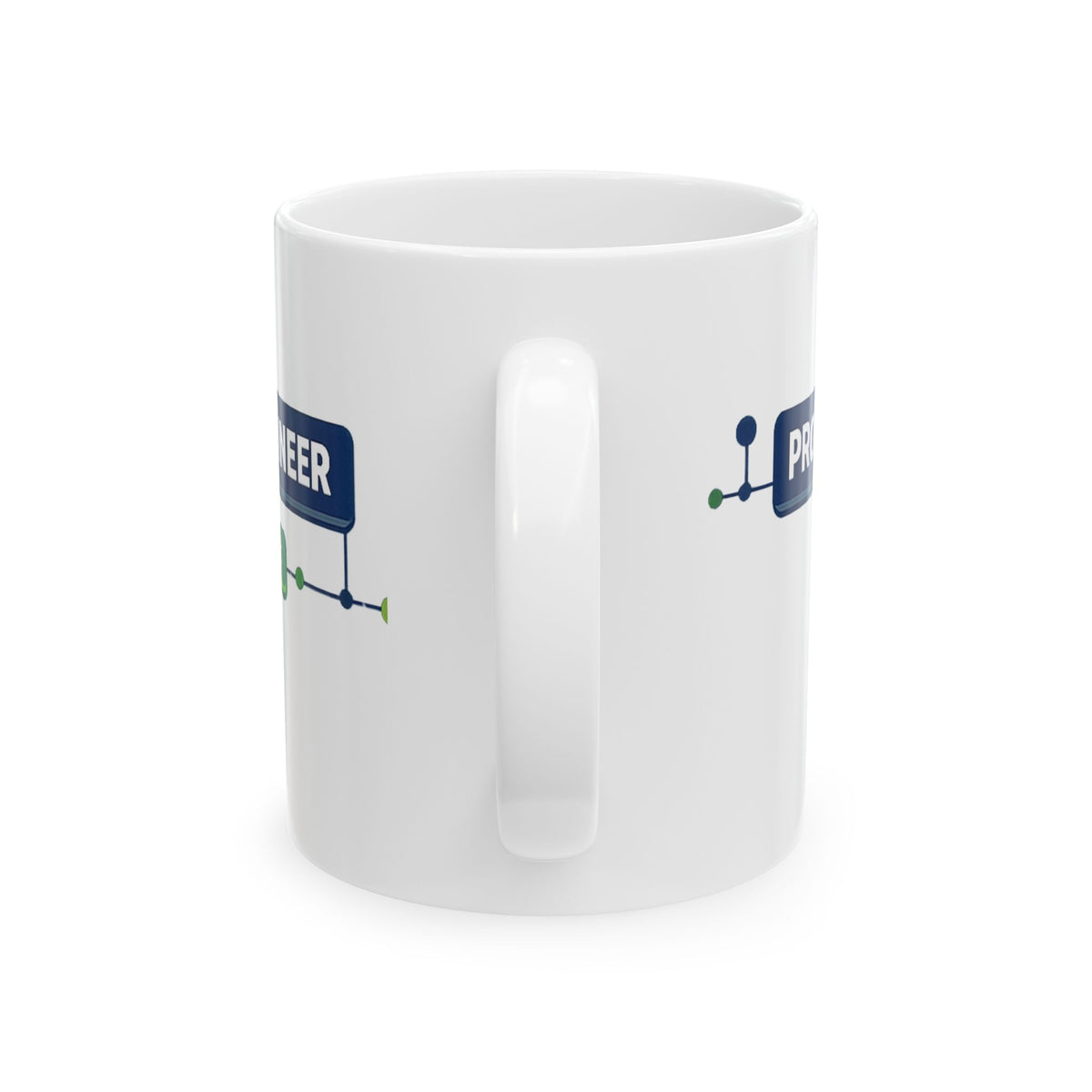 Mug featuring "AI Prompt Engineer" AI humor design by AIronic, gallery view 4