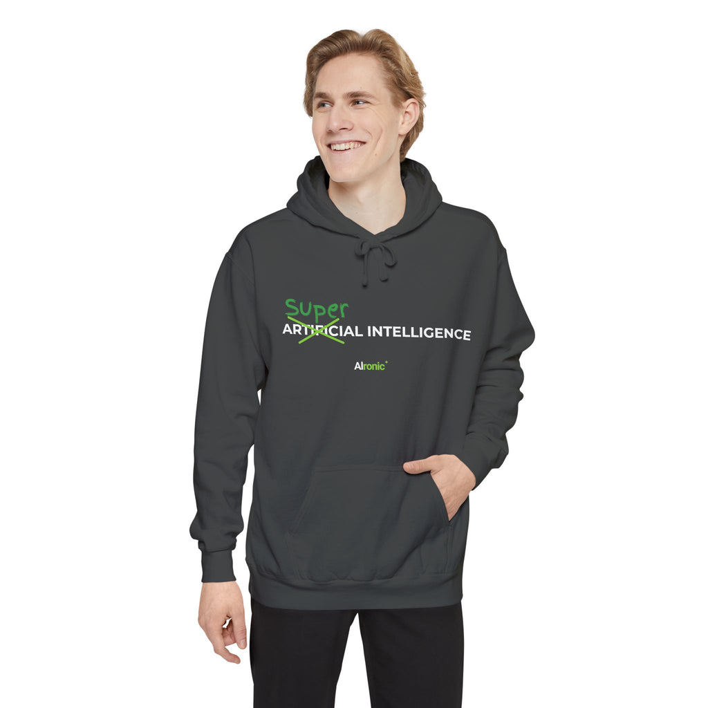 Artificial Intelligence...No Super Intelligence AI Hoodie