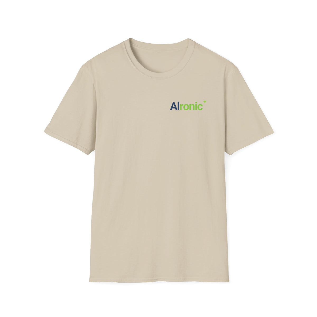 T-Shirt featuring "My Brain Buffered" AI humor design by AIronic, gallery view 20