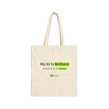 My AI Is Brilliant Until I Ask for the Source Tote Bag | AIronic | AI Humor