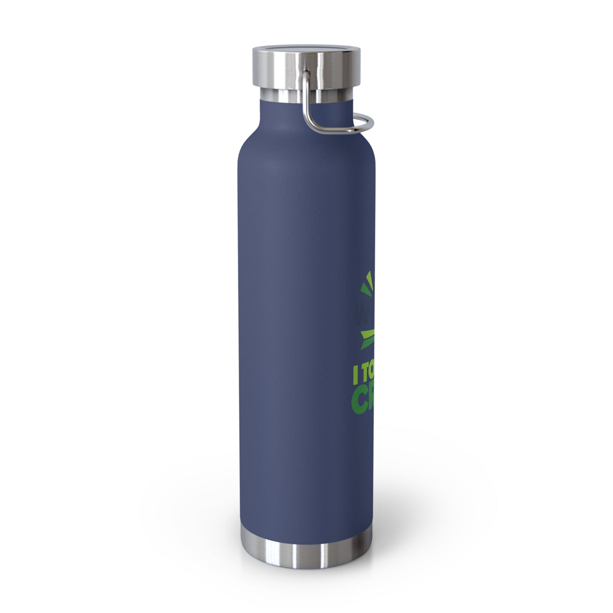 Water Bottle featuring "AI Wrote It. I Took the Credit." AI humor design by AIronic, gallery view 30