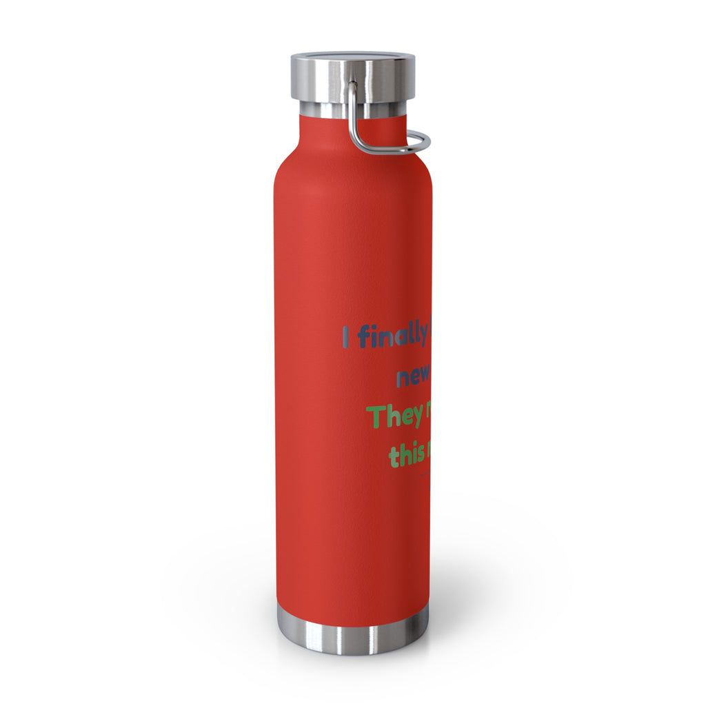 Water Bottle featuring “They Replaced the AI Tool” AI humor design by AIronic, gallery view 12