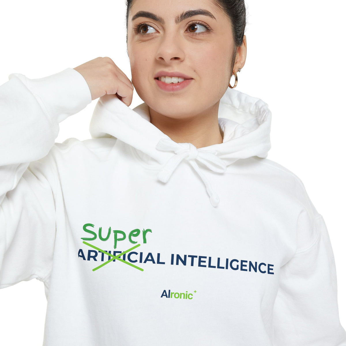 Artificial Intelligence...No Super Intelligence AI Hoodie