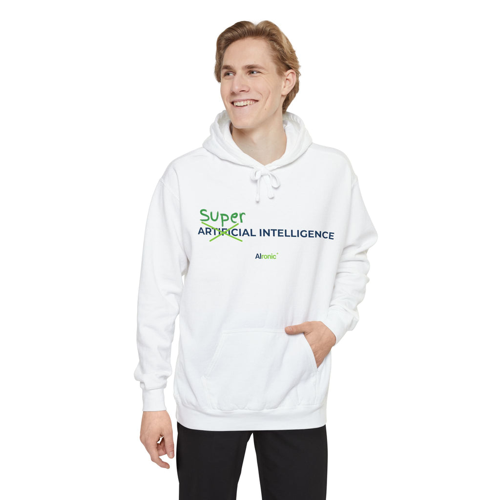 Artificial Intelligence...No Super Intelligence AI Hoodie