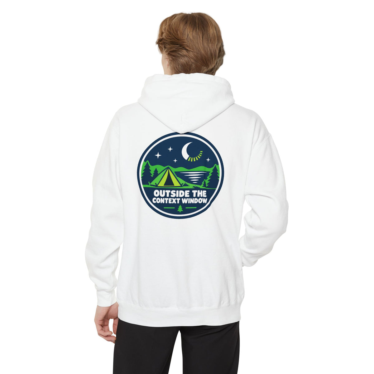 Outside the Context Window - AI Escape Hoodie