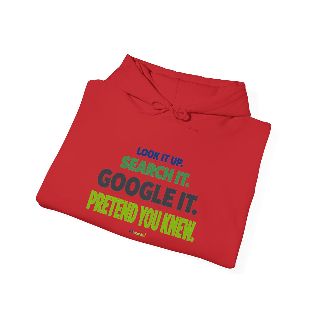 AIronic hoodie featuring "Google It" AI humor design, gallery view 36