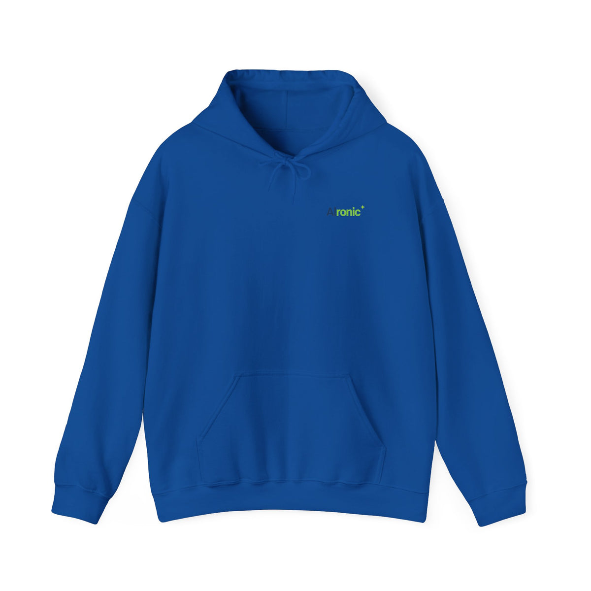 Hoodie featuring “AI Took My Job” AI humor design by AIronic, gallery view 9