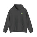 Hoodie featuring “Running on Caffeine, Unrivaled Outputs” AI humor design by AIronic, gallery view 7