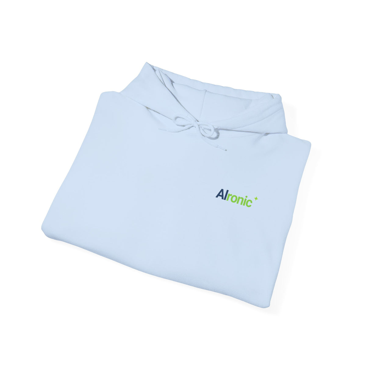 AIronic hoodie featuring "Premature Human Confidence" AI humor design, gallery view 36