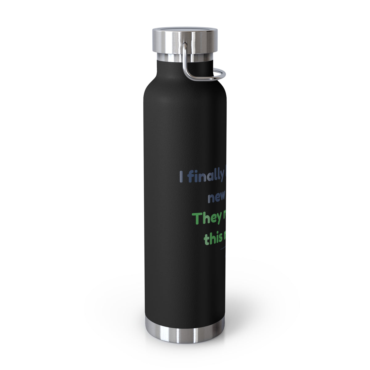 Water Bottle featuring “They Replaced the AI Tool” AI humor design by AIronic, gallery view 18