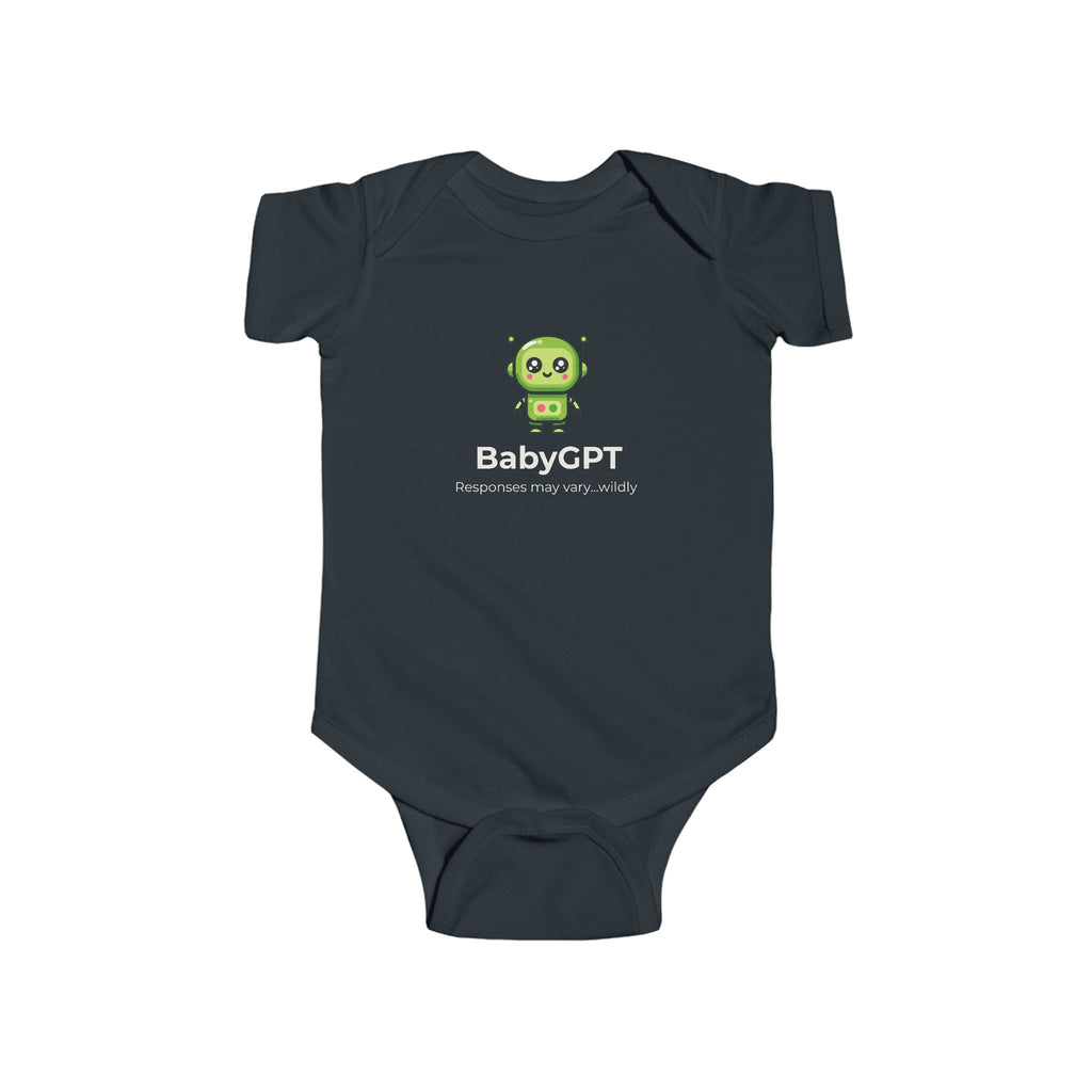 BabyGPT Infant Bodysuit – ChatGPT AI Tech Oneside for future Techies