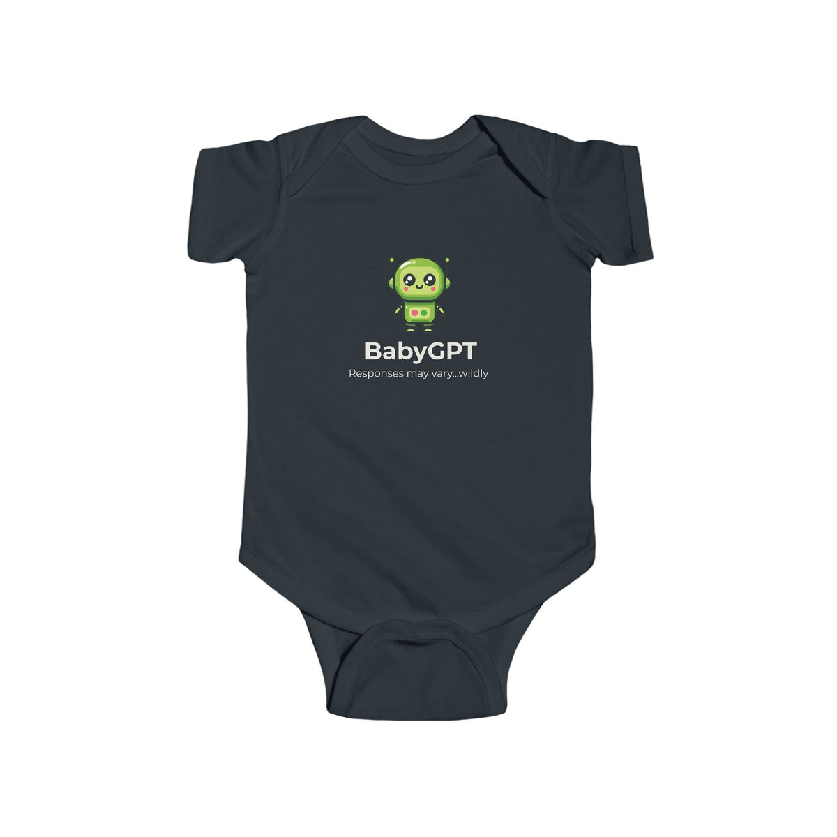 BabyGPT Infant Bodysuit – ChatGPT AI Tech Oneside for future Techies