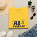 Daisy T-Shirt featuring "AI Therapy" AI humor design by AIronic, gallery view 7