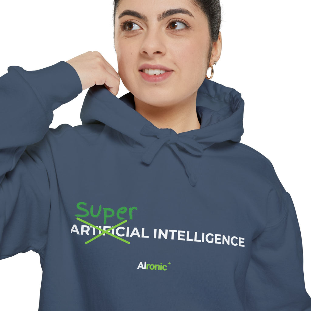 Artificial Intelligence...No Super Intelligence AI Hoodie