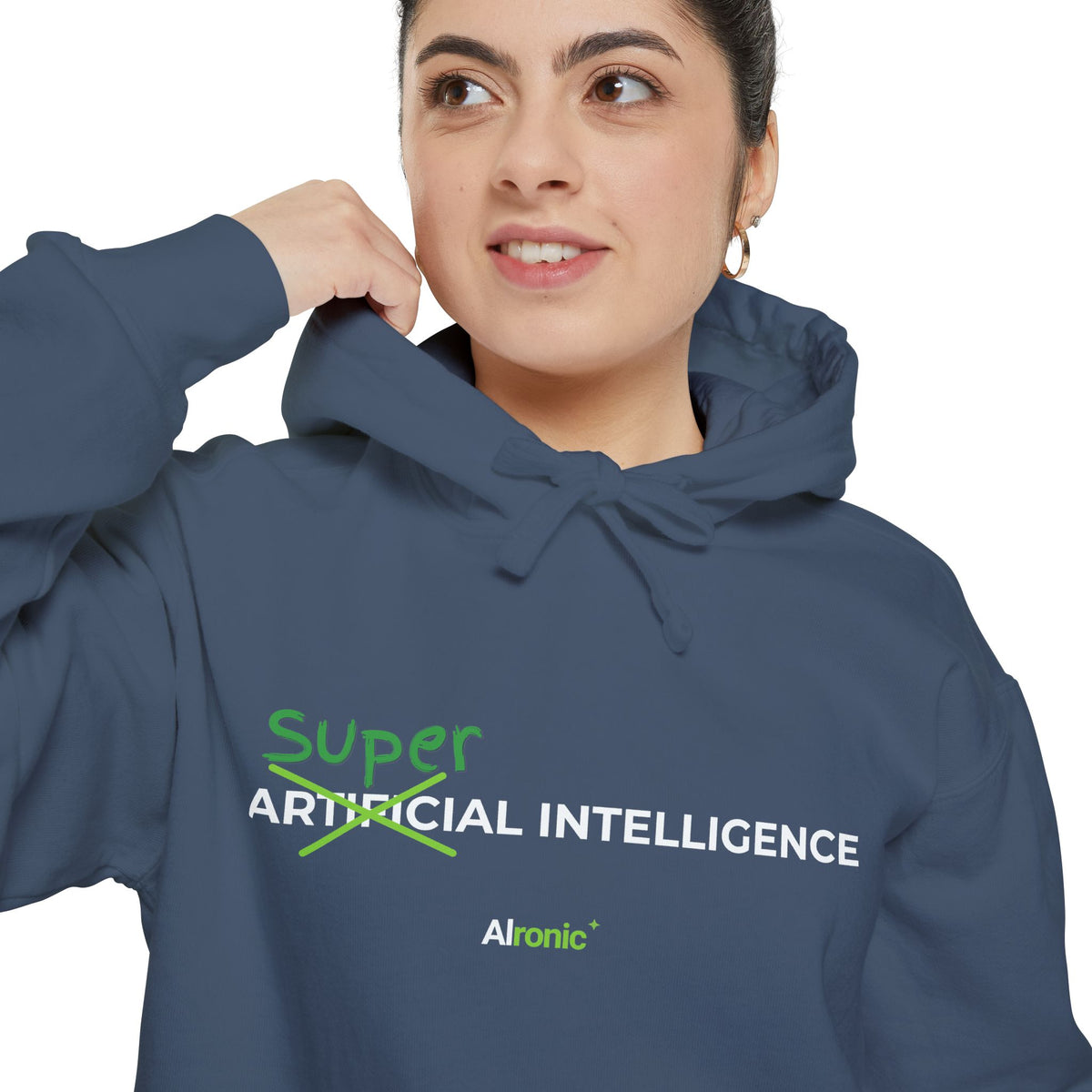 Artificial Intelligence...No Super Intelligence AI Hoodie