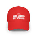 Red Hat featuring "AI Will Make America Great Again" AI humor design by AIronic, gallery view 1