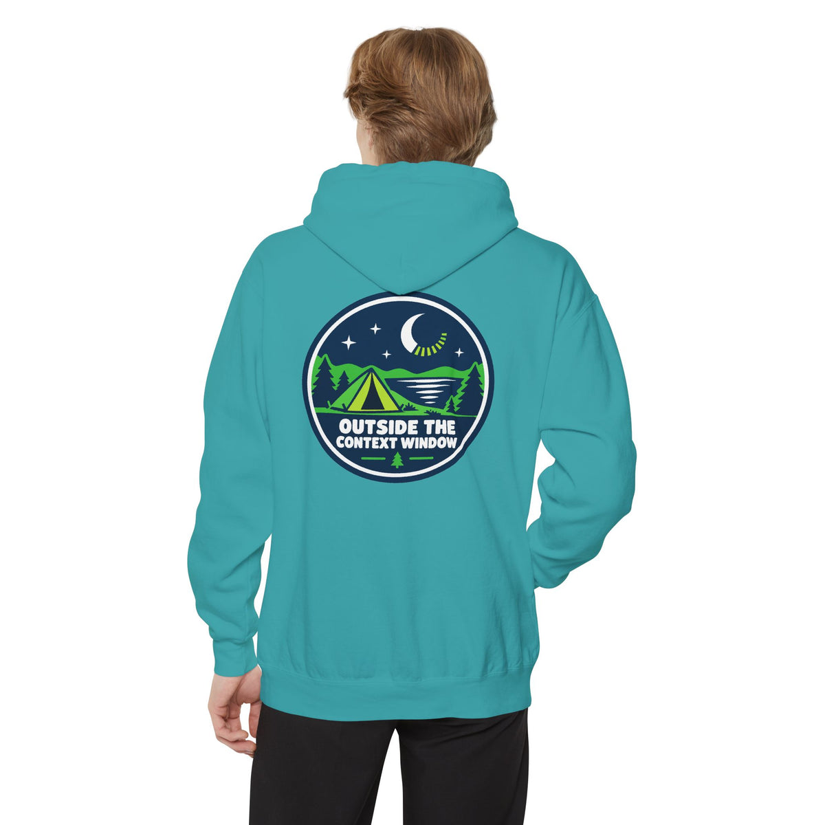 Outside the Context Window - AI Escape Hoodie