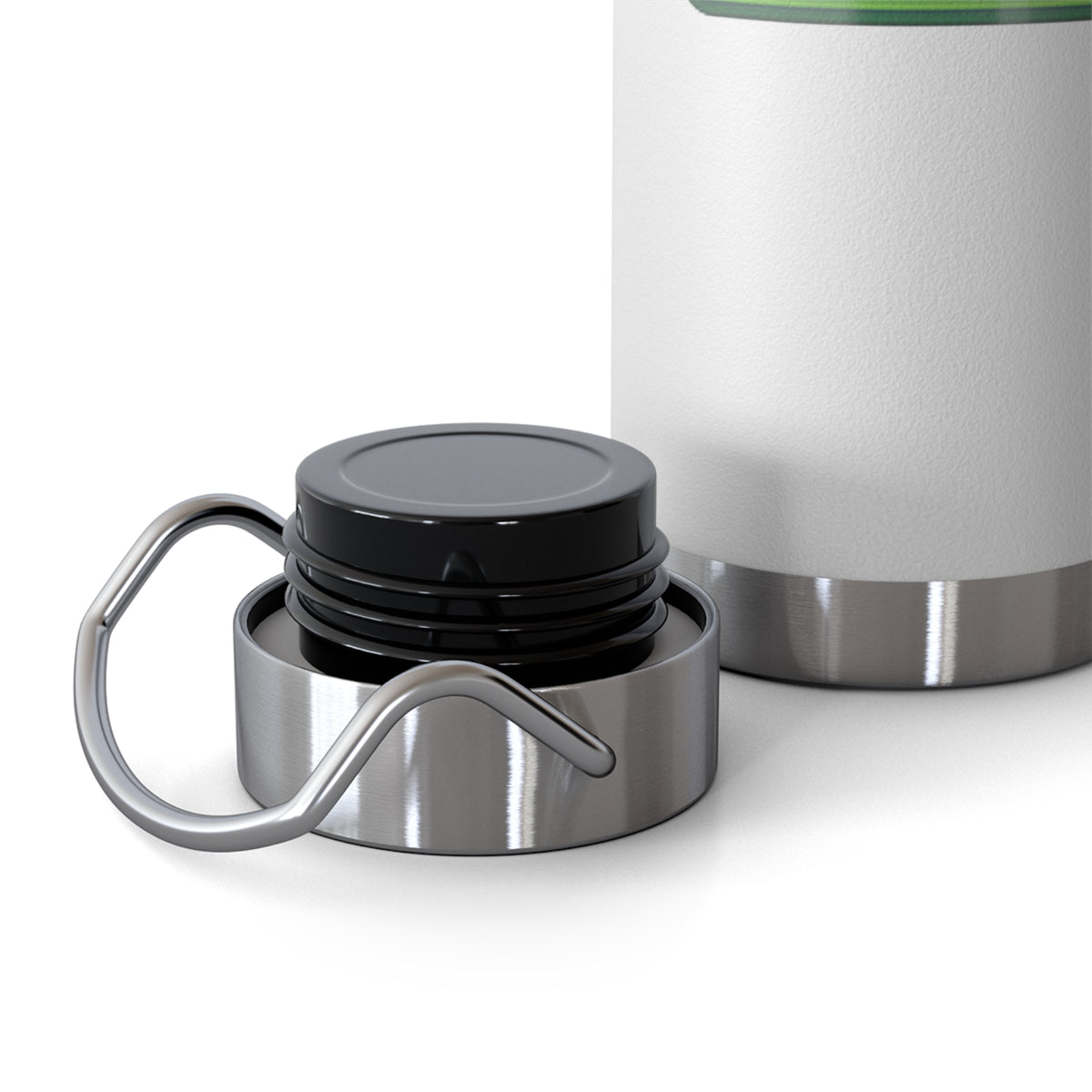 Water Bottle featuring "Prompt Engineer by Accident" AI humor design by AIronic, gallery view 11