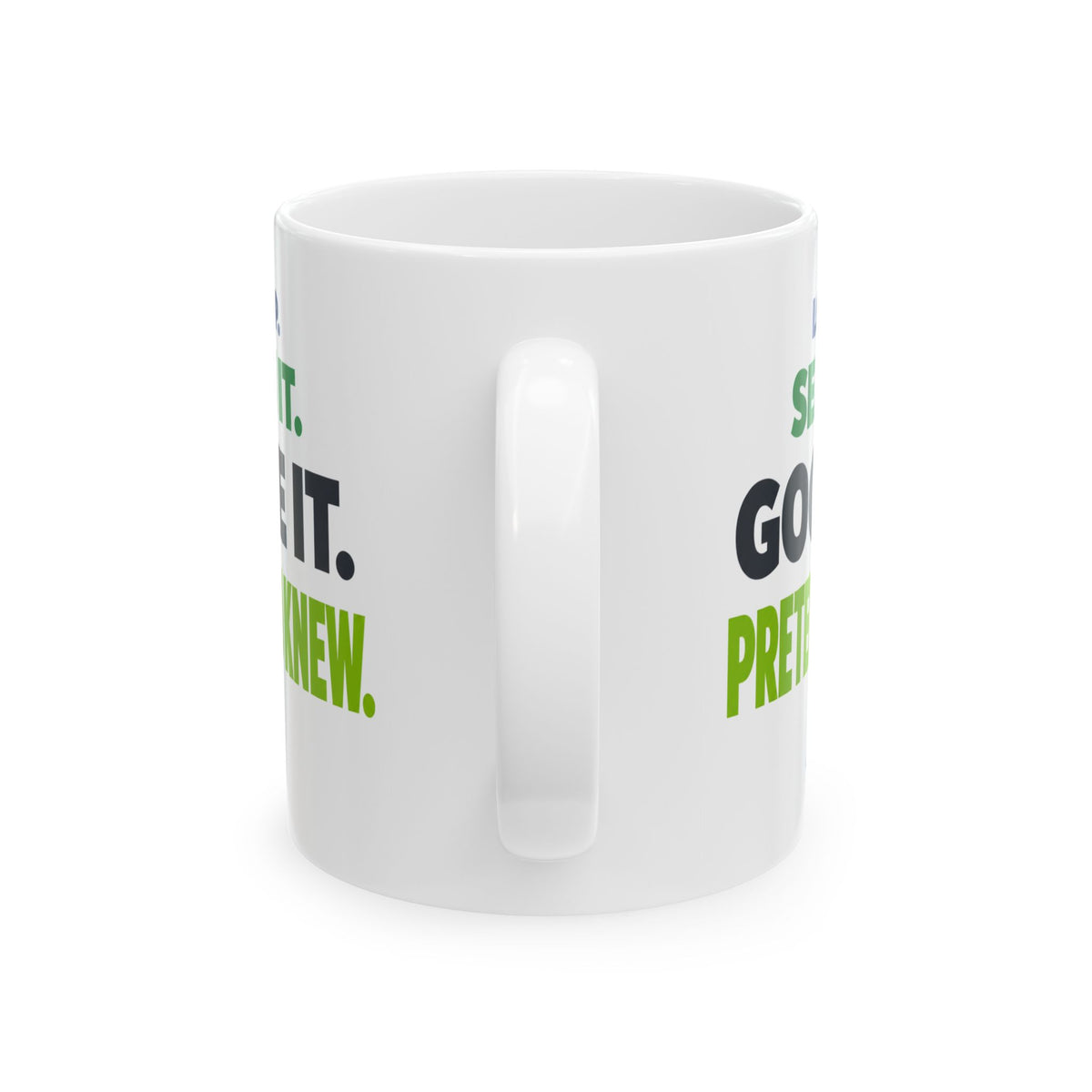 AIronic mug featuring "Google It" AI humor design, gallery view 4