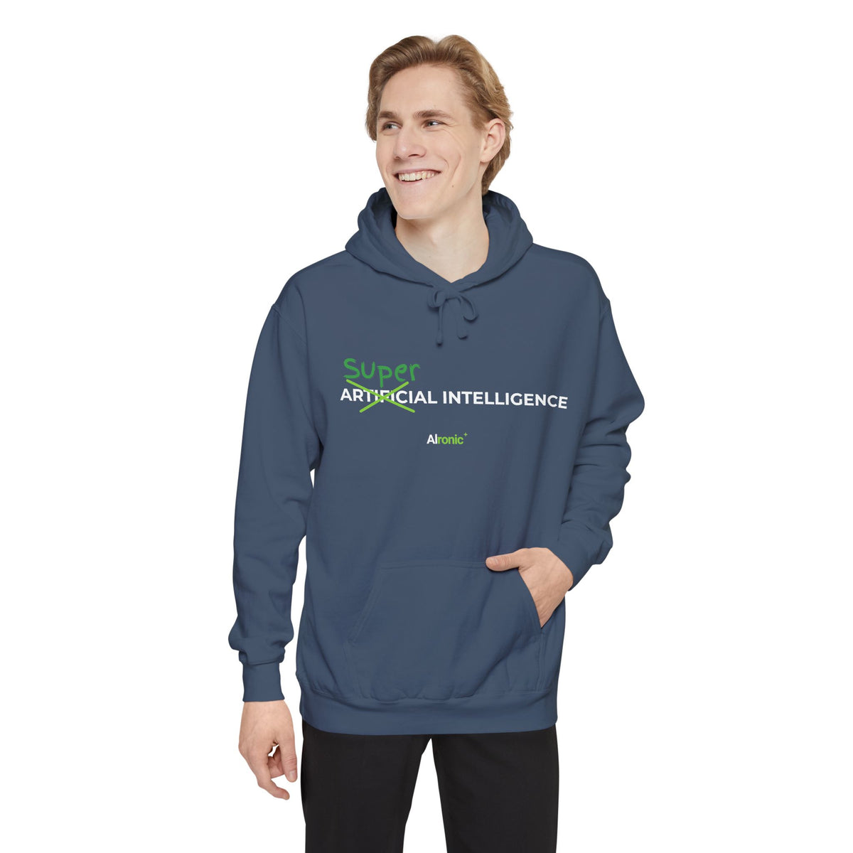Artificial Intelligence...No Super Intelligence AI Hoodie