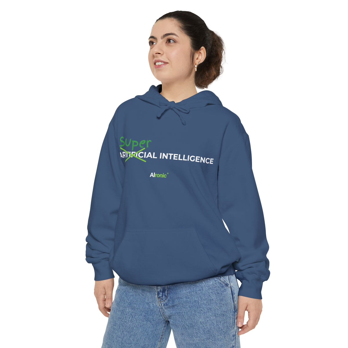 Artificial Intelligence...No Super Intelligence AI Hoodie