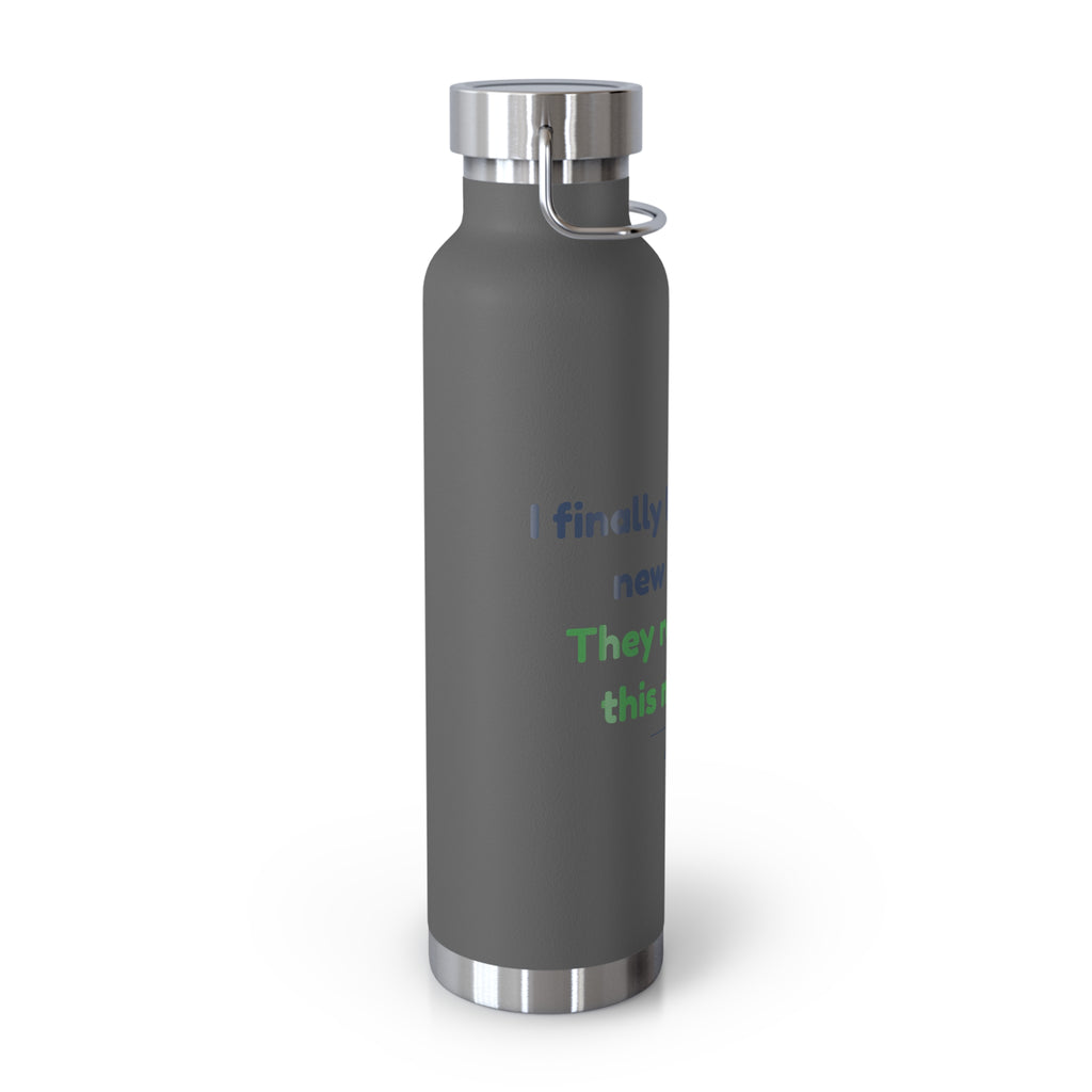 Water Bottle featuring “They Replaced the AI Tool” AI humor design by AIronic, gallery view 15