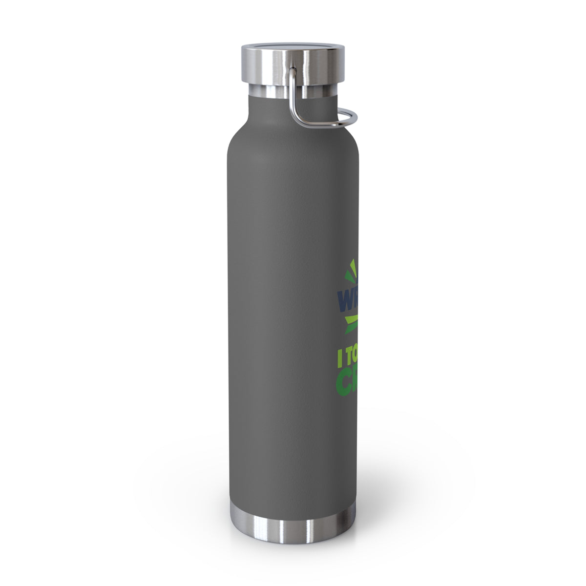 Water Bottle featuring "AI Wrote It. I Took the Credit." AI humor design by AIronic, gallery view 15