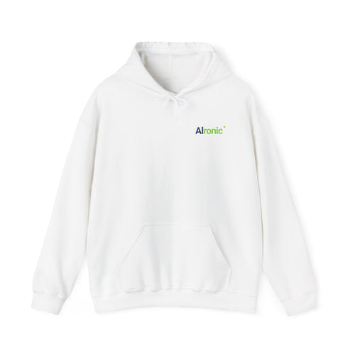 Hoodie featuring “AI Can Do My Job” AI humor design by AIronic, gallery view 2