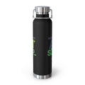 AIronic water bottle featuring "Now Serving AI Slop" AI humor design, gallery view 4