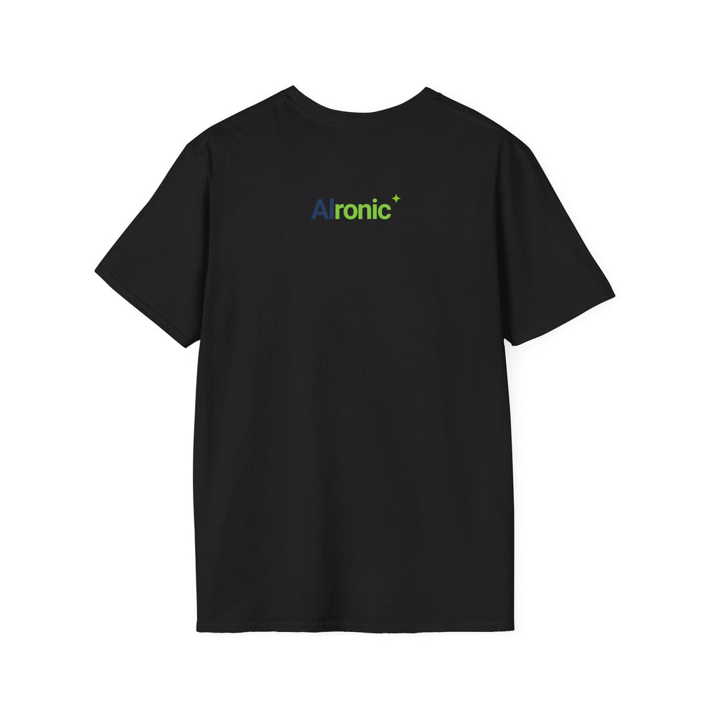 T-Shirt featuring "Not All Who Prompt Are Lost Scenic" AI humor design by AIronic, gallery view 18