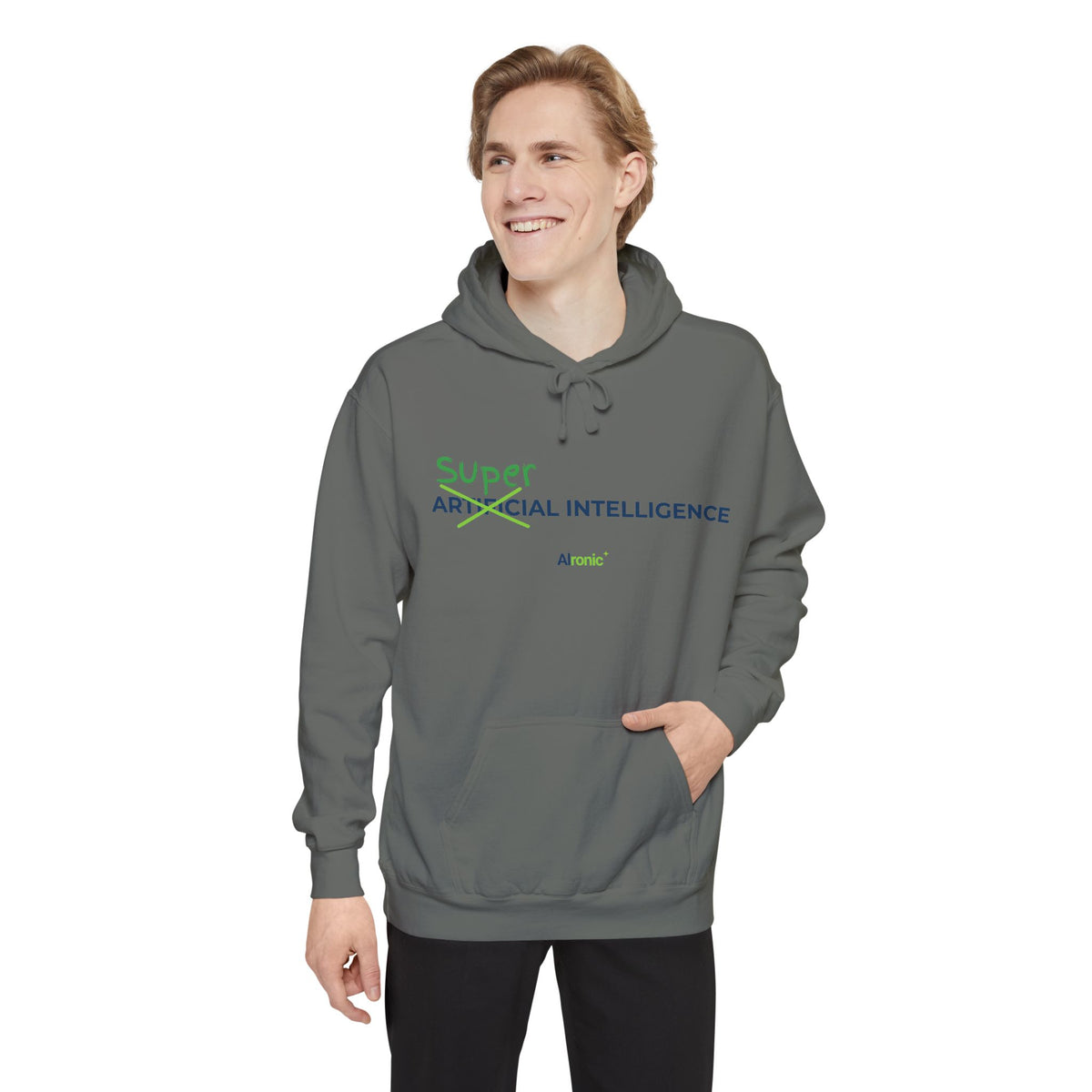 Artificial Intelligence...No Super Intelligence AI Hoodie
