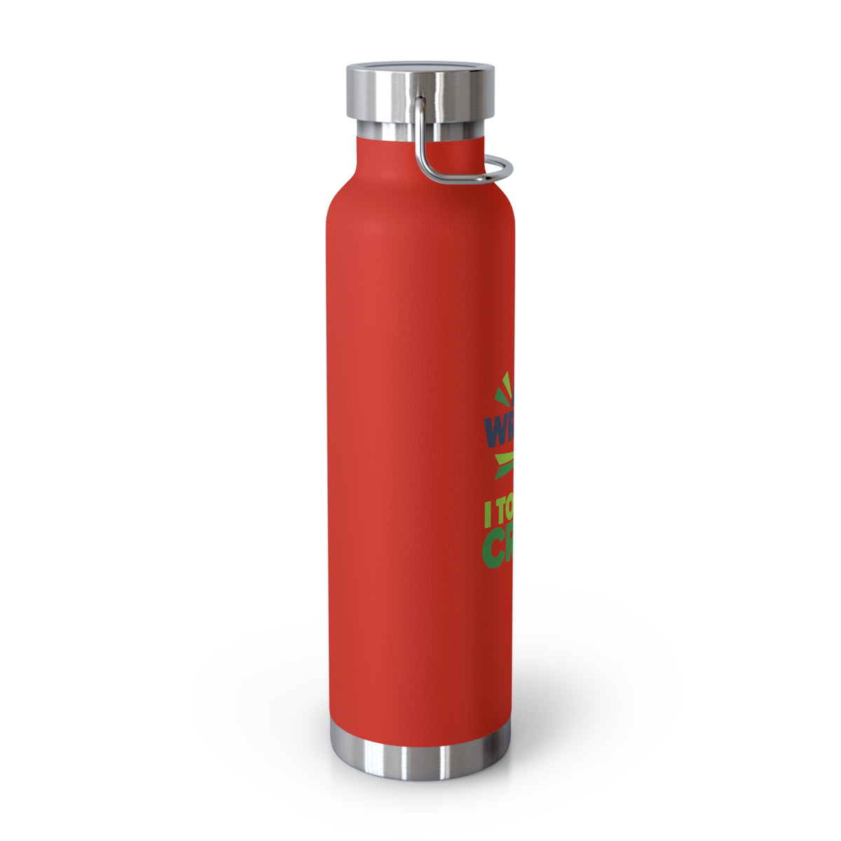 Water Bottle featuring "AI Wrote It. I Took the Credit." AI humor design by AIronic, gallery view 12