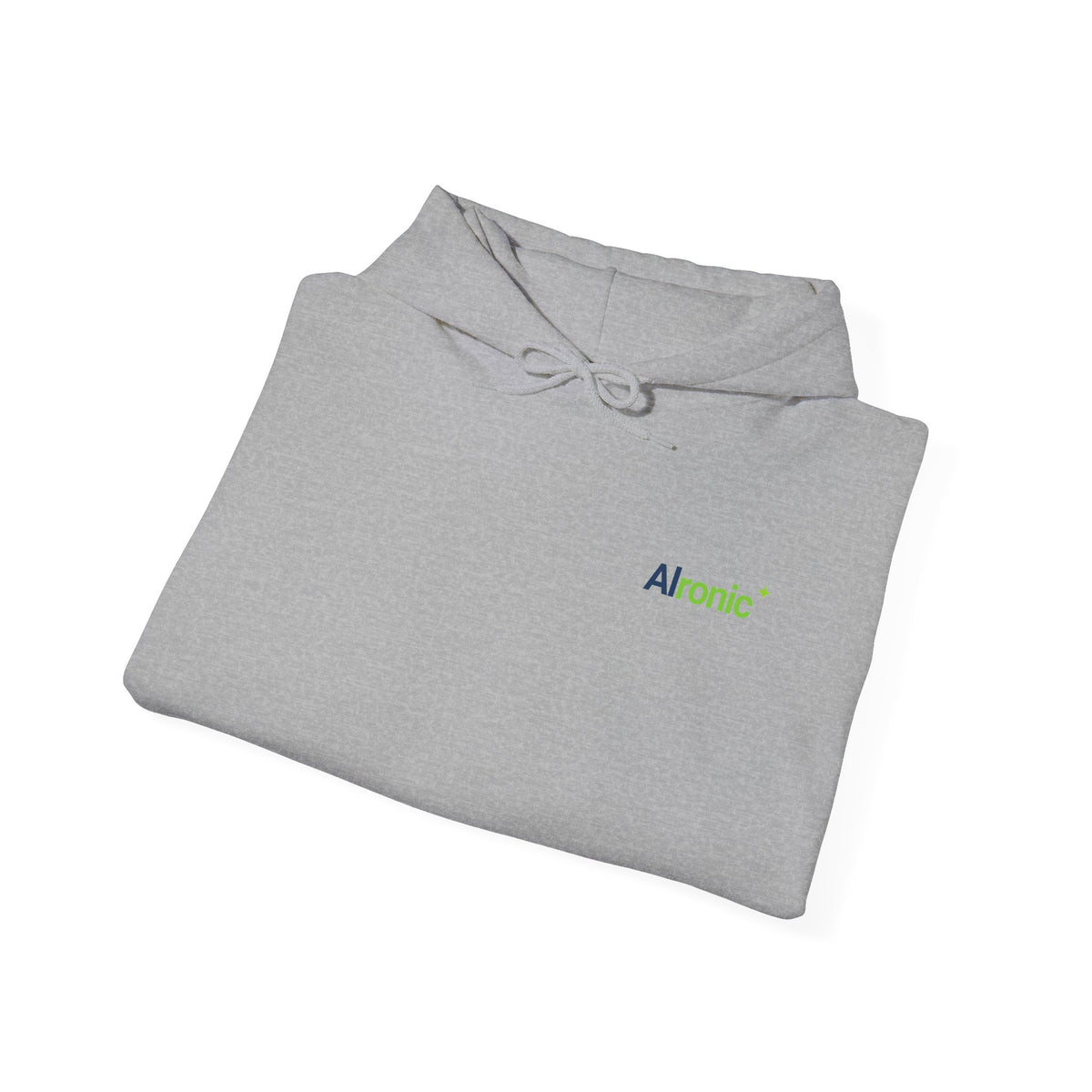 AIronic hoodie featuring "Premature Human Confidence" AI humor design, gallery view 24