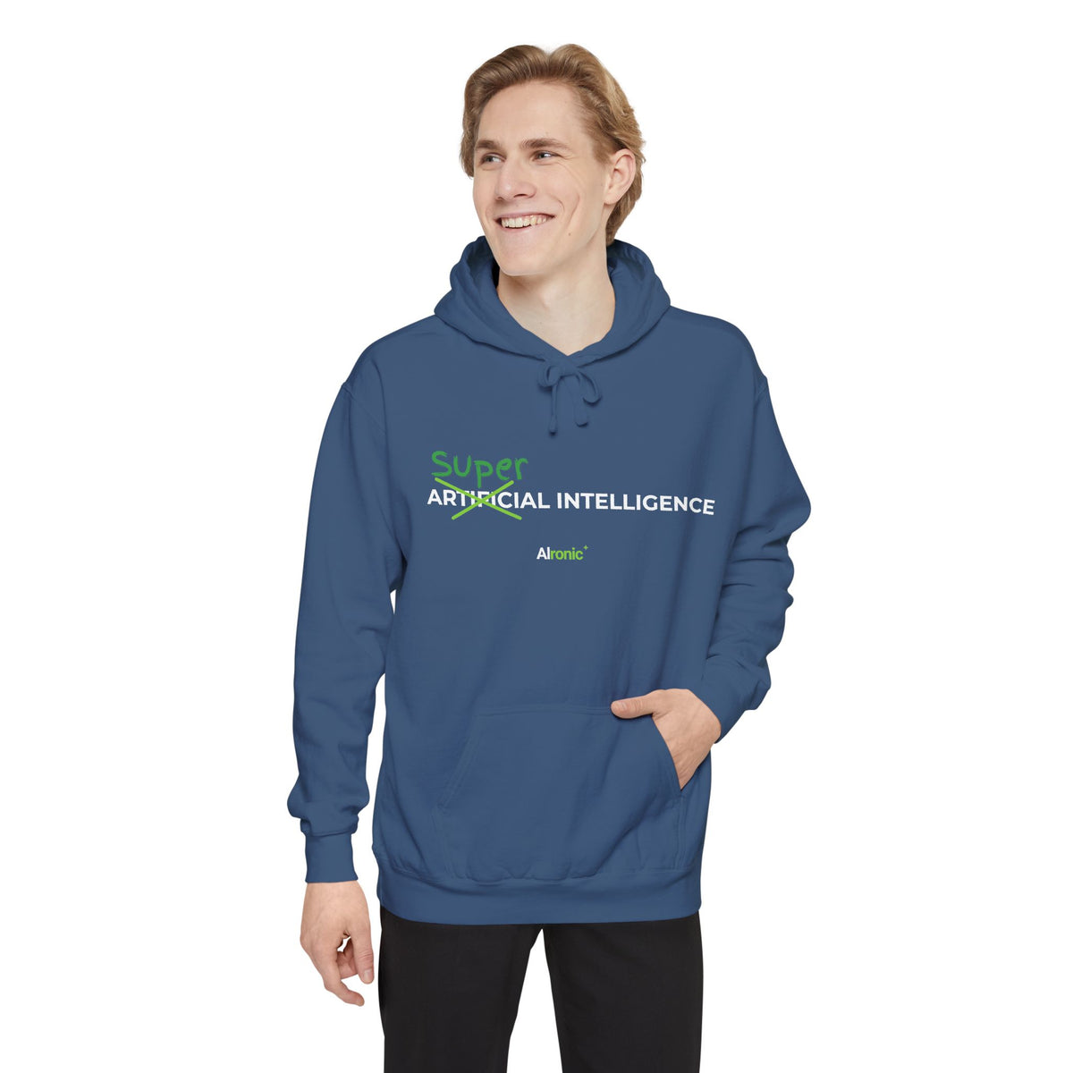 Artificial Intelligence...No Super Intelligence AI Hoodie