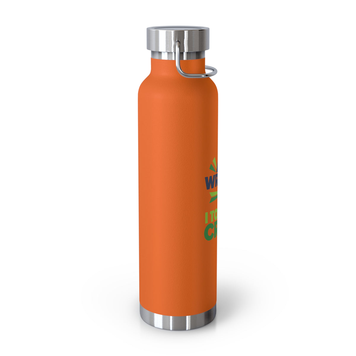 Water Bottle featuring "AI Wrote It. I Took the Credit." AI humor design by AIronic, gallery view 21