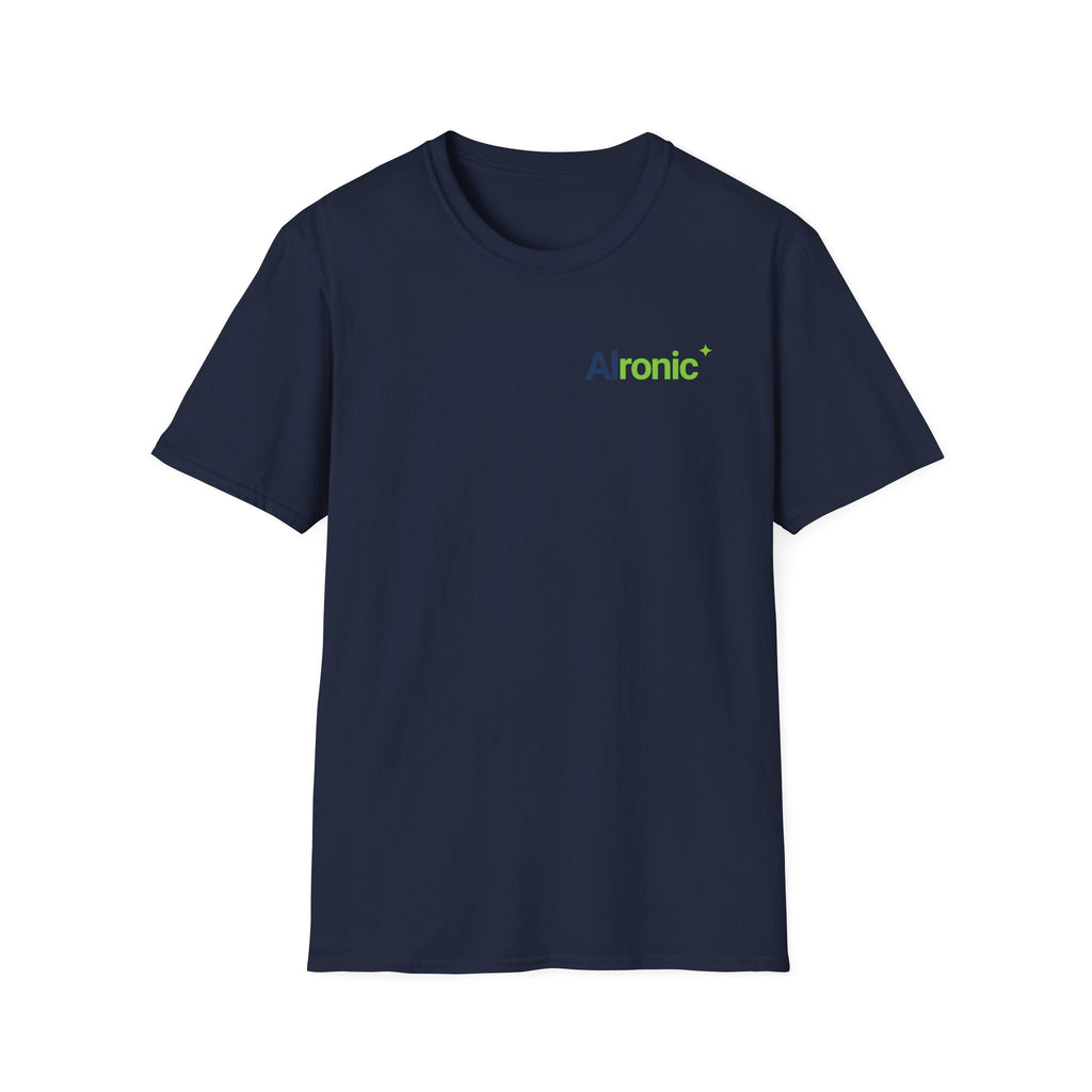 T-Shirt featuring "My Brain Buffered" AI humor design by AIronic, gallery view 38